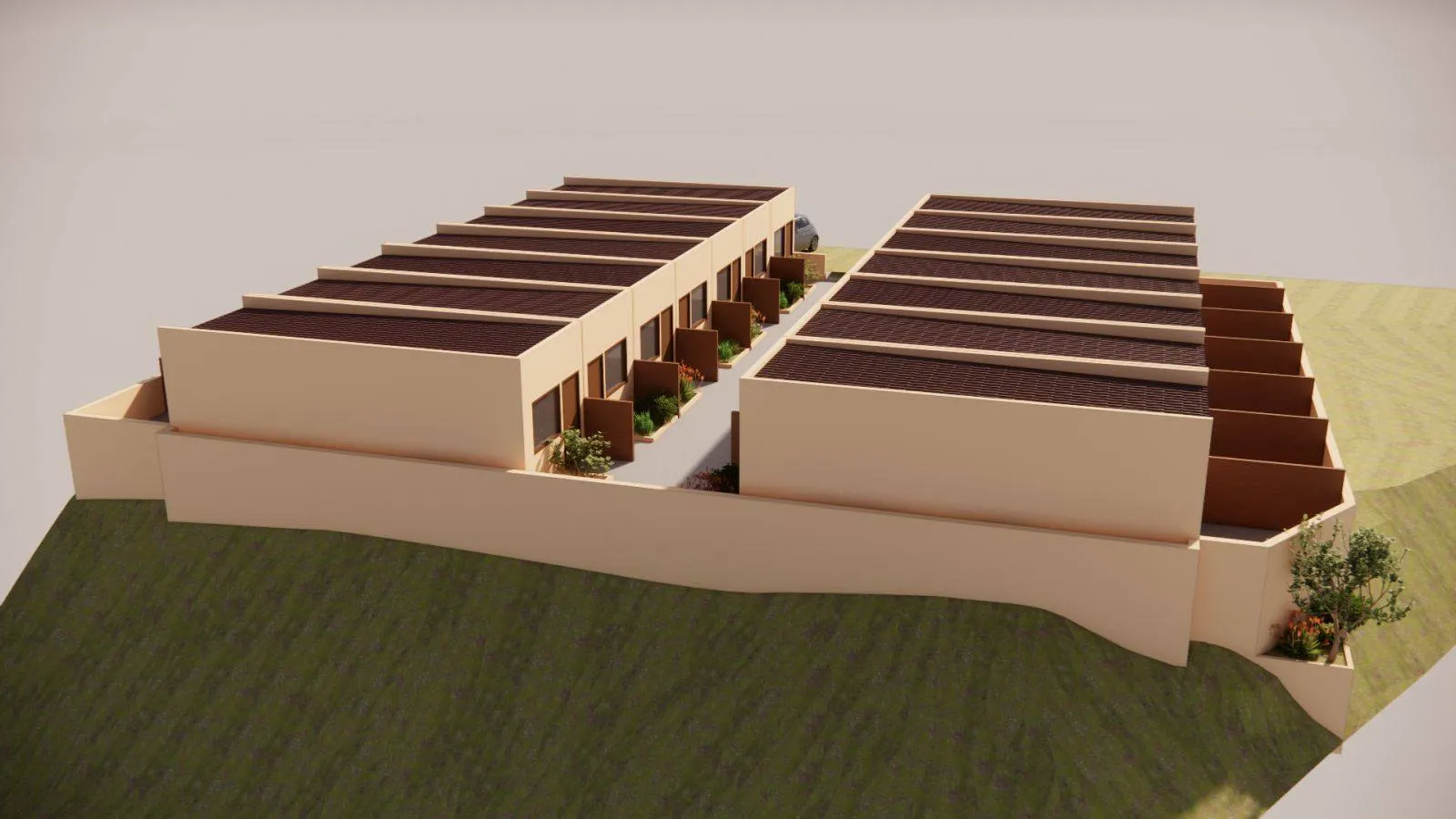 Villa in Kefalas - view 1